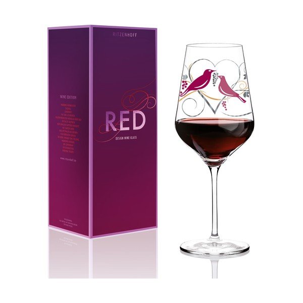Kozarec za rdeče vino iz kristalnega stekla Ritzenhoff Anissa Mendil, 580 ml-image-1
