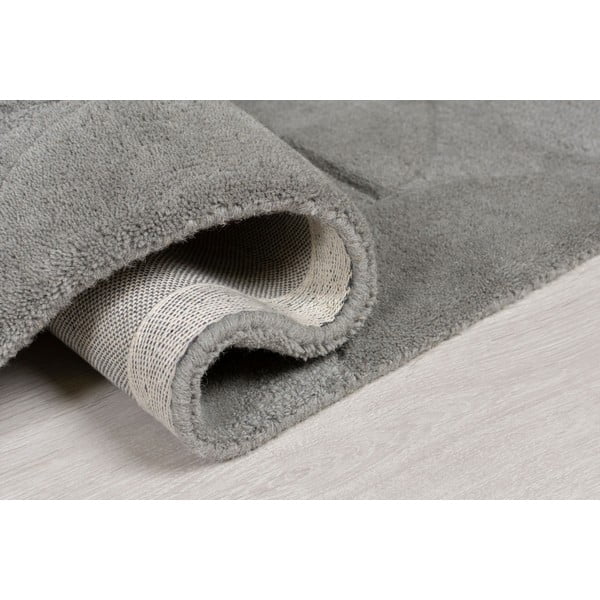 Siva volnena preproga Flair Rugs Gigi, 200 x 290 cm-image-2
