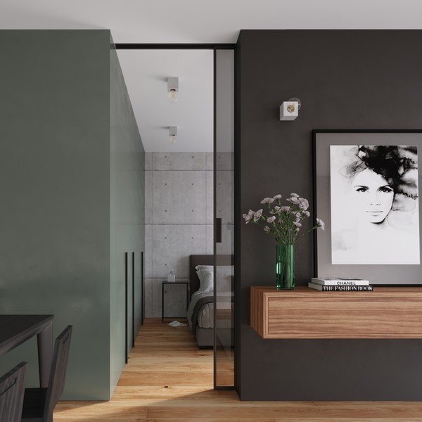 Siva stropna svetilka 10x10 cm Gabi – Sollux-image-1