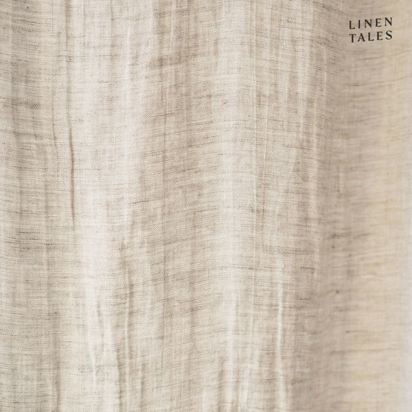 Kremno bela prosojna zavesa 130x275 cm Daytime – Linen Tales-image-3