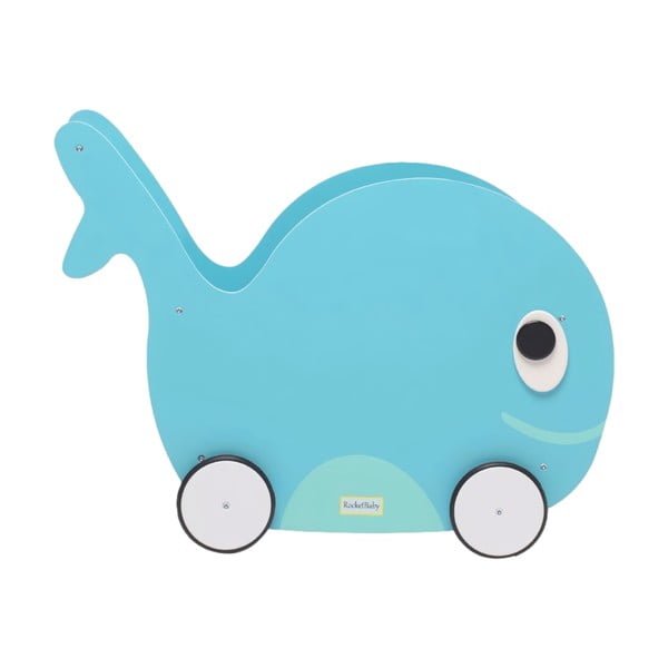 Otroška škatla za shranjevanje s kolesi Whale - Rocket Baby 