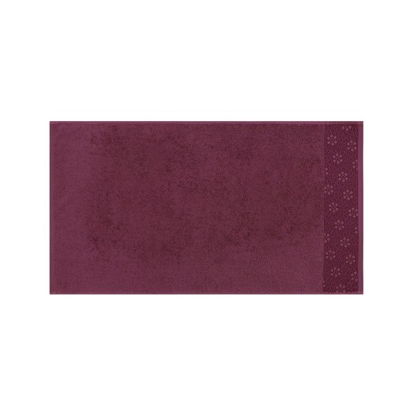 Komplet 2 temno rdečih brisač iz čistega bombaža Grande, 50 x 90 cm-image-4