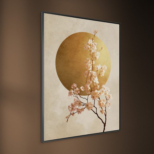 Tiskana slika z okvirjem 60x80 cm Cherry Blossoms – Styler-image-3