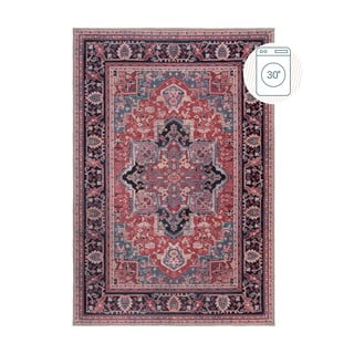 Bordo rdeča pralna preproga iz mešanice recikliranih vlaken 120x170 cm Windsor – Flair Rugs