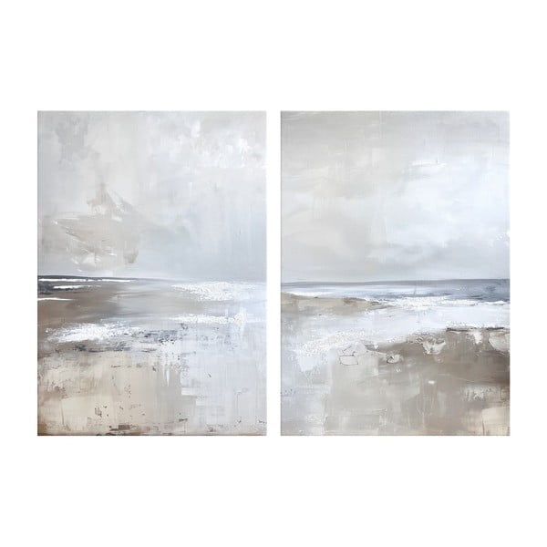 Slike z elementi ročne poslikave v kompletu 2 ks 50x70 cm Breeze – Styler