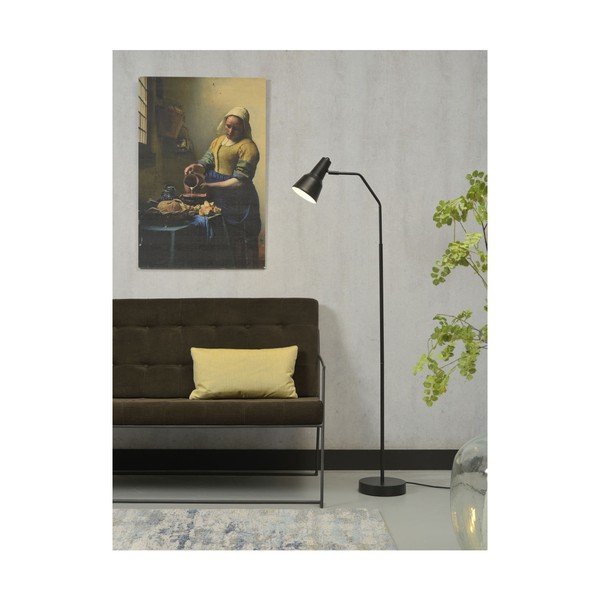 Črna stoječa svetilka s kovinskim senčnikom (višina 140 cm) Valencia – it's about RoMi-image-4