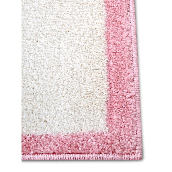 Bela/rožnata otroška preproga 120x170 cm Bouncy – Hanse Home-image-3