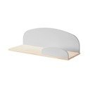 Večja siva polica Vipack Kiddy