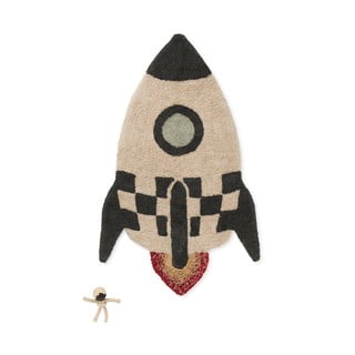 Bombažna otroška igralna preproga 85x135 cm Rocket – Lorena Canals