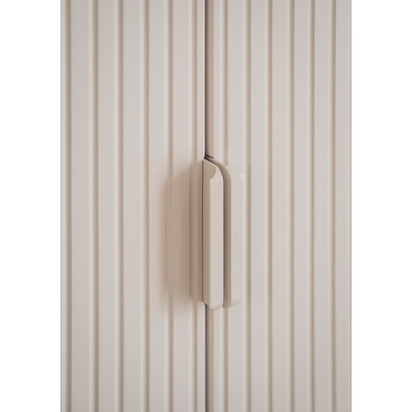 Kremno bela otroška garderobna omara 100x52 cm Miloo – Pinio-image-4