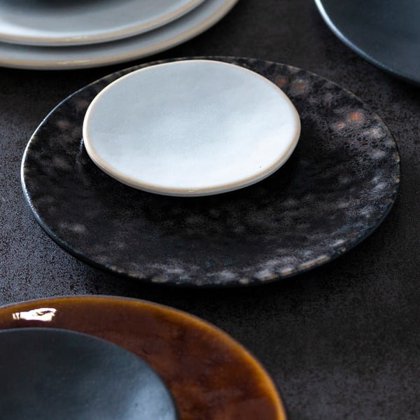 Siv keramičen pladenj Costa Nova Roda Iris, ⌀ 28 cm-image-1