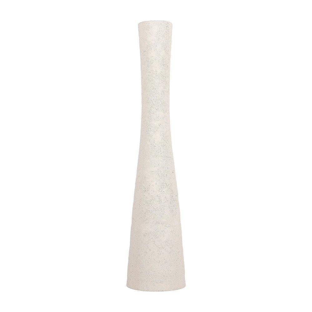Bela keramična vaza (višina) Cone