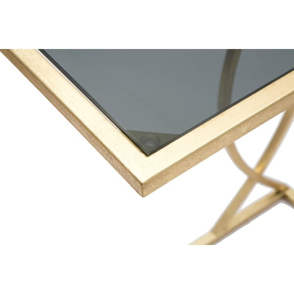 Stranska mizica s stekleno mizno ploščo 25.5x45.5 cm Glam – Mauro Ferretti-image-3