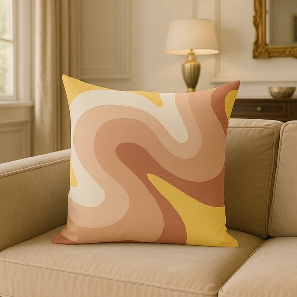 Prevleka za blazino 43x43 cm Strawberry Creamsicle – Mila Home-image-3