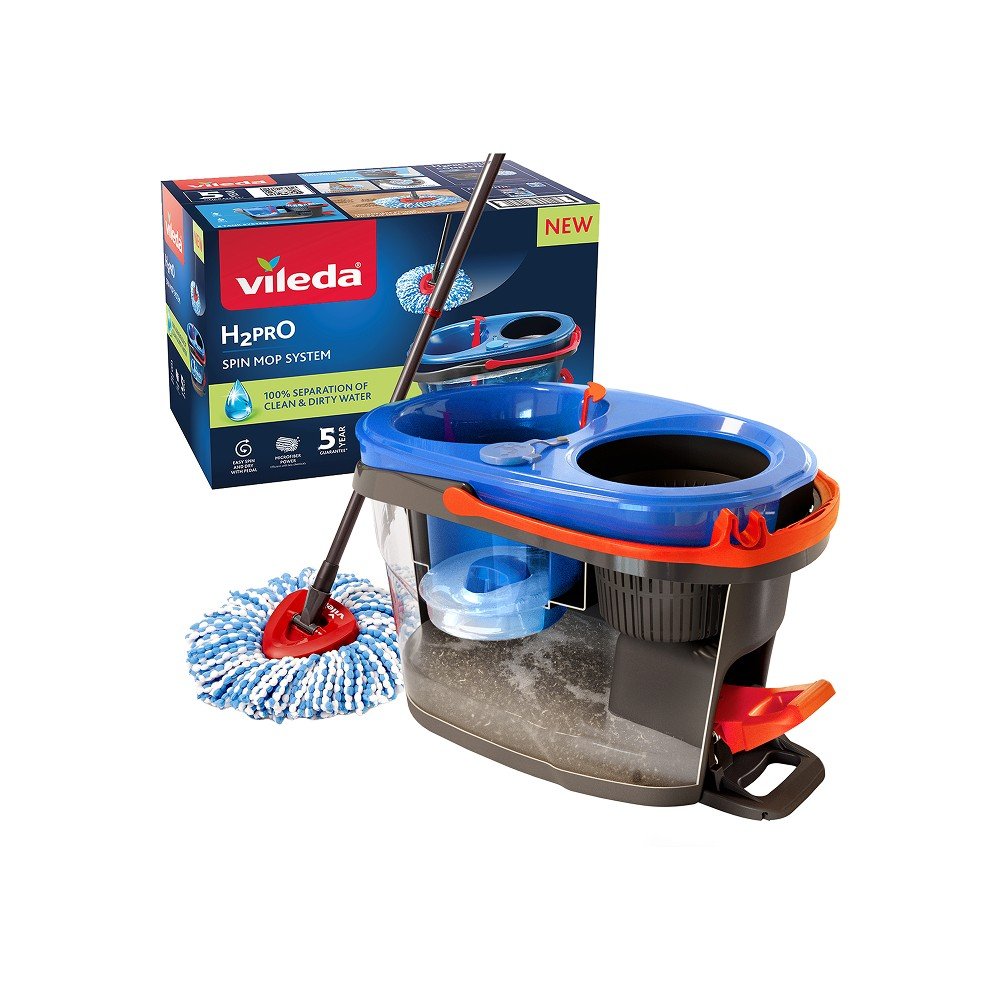 Vrtljivi mop z vedrom H2PrO