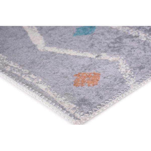 Svetlo siv pralen tekač 80x200 cm – Vitaus-image-2