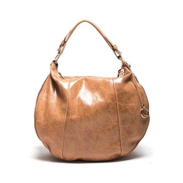 Usnjena torbica Takey 886 Cognac