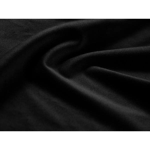 Črn žameten tabure Kyoto – Cosmopolitan Design-image-4