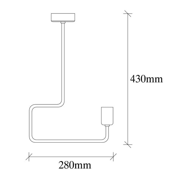 Črna kovinska viseča svetilka Opviq lights Penelope-image-4