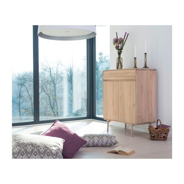 Masivna hrastova komoda Gazzda Fawn-image-1