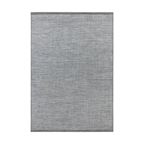 Modra zunanja preproga Elle Decoration Curious Lens, 77 x 150 cm