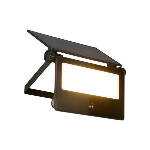 LED stenska zunanja svetilka s senzorjem gibanja s solarnim panelom (višina 17,5 cm) Moura – Reality