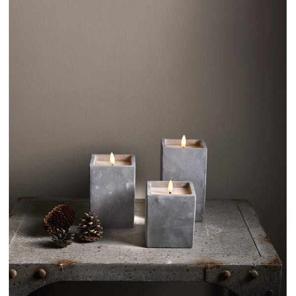 LED sveča (višina 11,5 cm) Flamme Cem – Star Trading-image-3