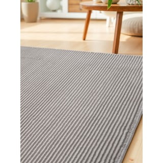 Siv/kremno bel tekač 80x240 cm Perles Dolomite – Elle Decoration
