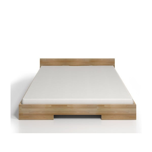 Dvoposteljna postelja iz bukovega lesa SKANDICA Spectrum, 140 x 200 cm