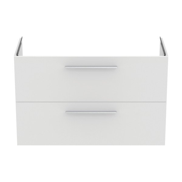 Bela stenska omarica za pod umivalnik 100x63 cm i.Life A – Ideal Standard
