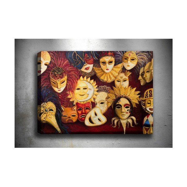 Slika Tablo Center Masquerade, 60 x 40 cm