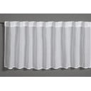 Bela prosojna zavesa 45x140 cm Jacquard-Voile - Gardinia