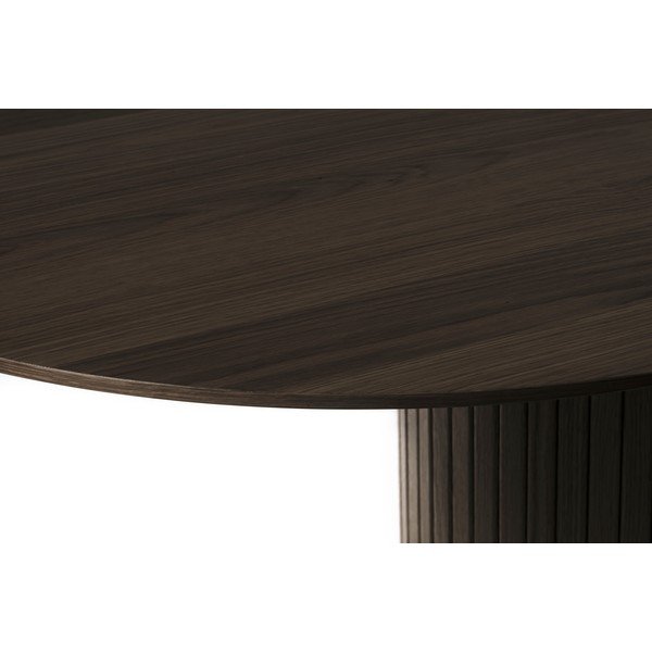 Jedilna miza v hrastovem dekorju 95x180 cm Nola – Unique Furniture-image-2