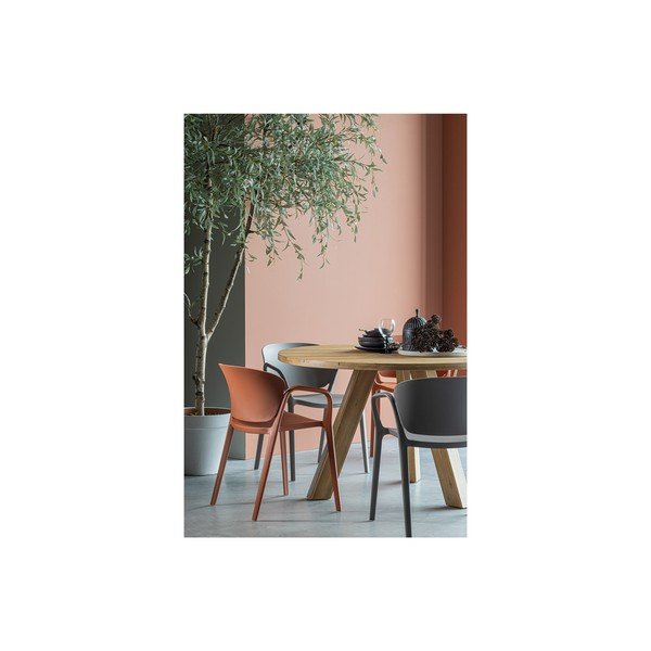 Sivi vrtni stol Billie - WOOOD-image-1