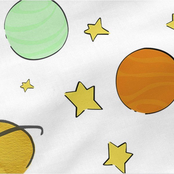 Zaščita za posteljico 60 cm Les planetes - Mr. Fox-image-3