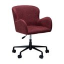 Bordo rdeč pisarniški stol Glam – DAN-FORM Denmark