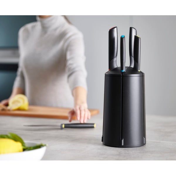 Komplet 5 nožev z vrtljivim stojalom Joseph Joseph Elevate-image-1