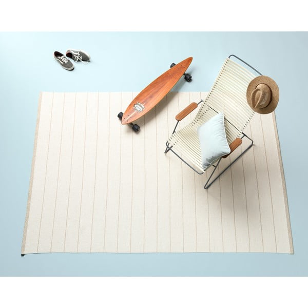 Kremno bel zunanji in notranji tekač 70x270 cm Carl Vanilla – Pappelina-image-1