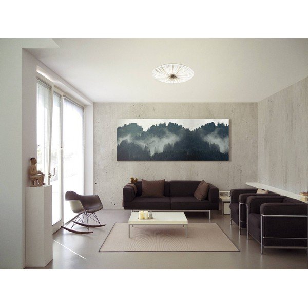 Bela/srebrna LED stropna svetilka NIEVES – EGLO-image-1