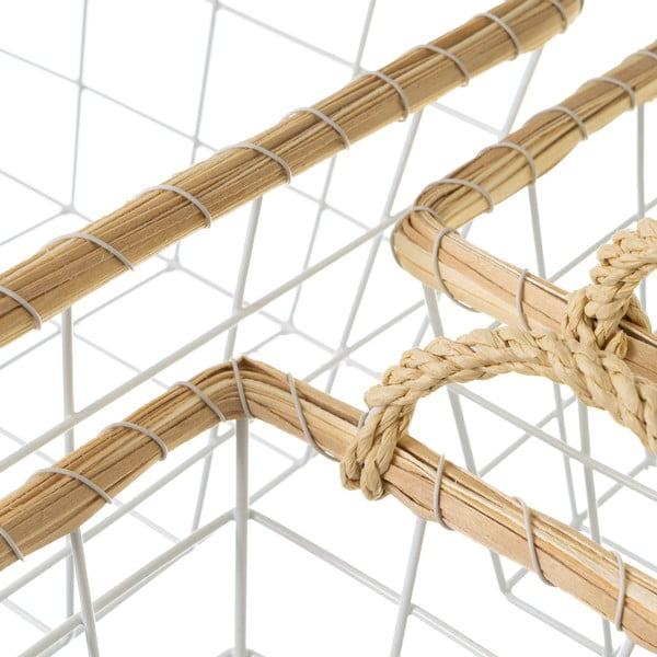 Žične kovinske košare v kompletu 6 kos - Casa Selección-image-4