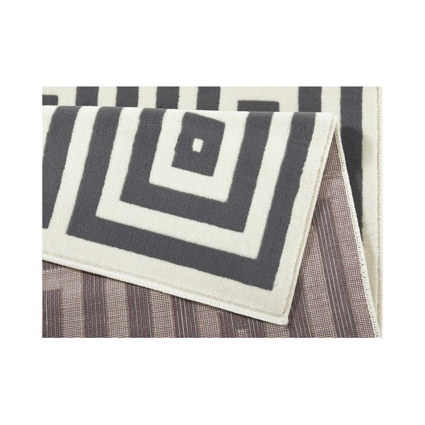 Sivo-bela preproga Hanse Home Mono, 70 x 140 cm-image-1