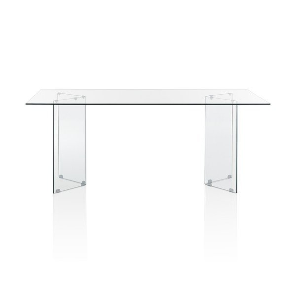 Steklena jedilna miza 90x180 cm Kaya – Tomasucci-image-3