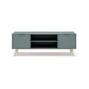 Prašno zelena TV omarica 140x53x40 cm Pisco – Marckeric