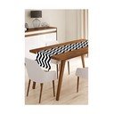Namizni tekač 40x130 cm Zig Zag – Minimalist Cushion Covers
