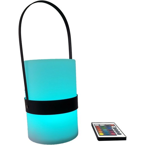 Črna LED lanterna (višina 15 cm) – Hilight-image-3