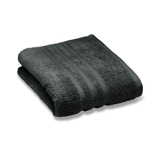 Temno siva frotirna bombažna brisača 70x120 cm Zero Twist – Catherine Lansfield
