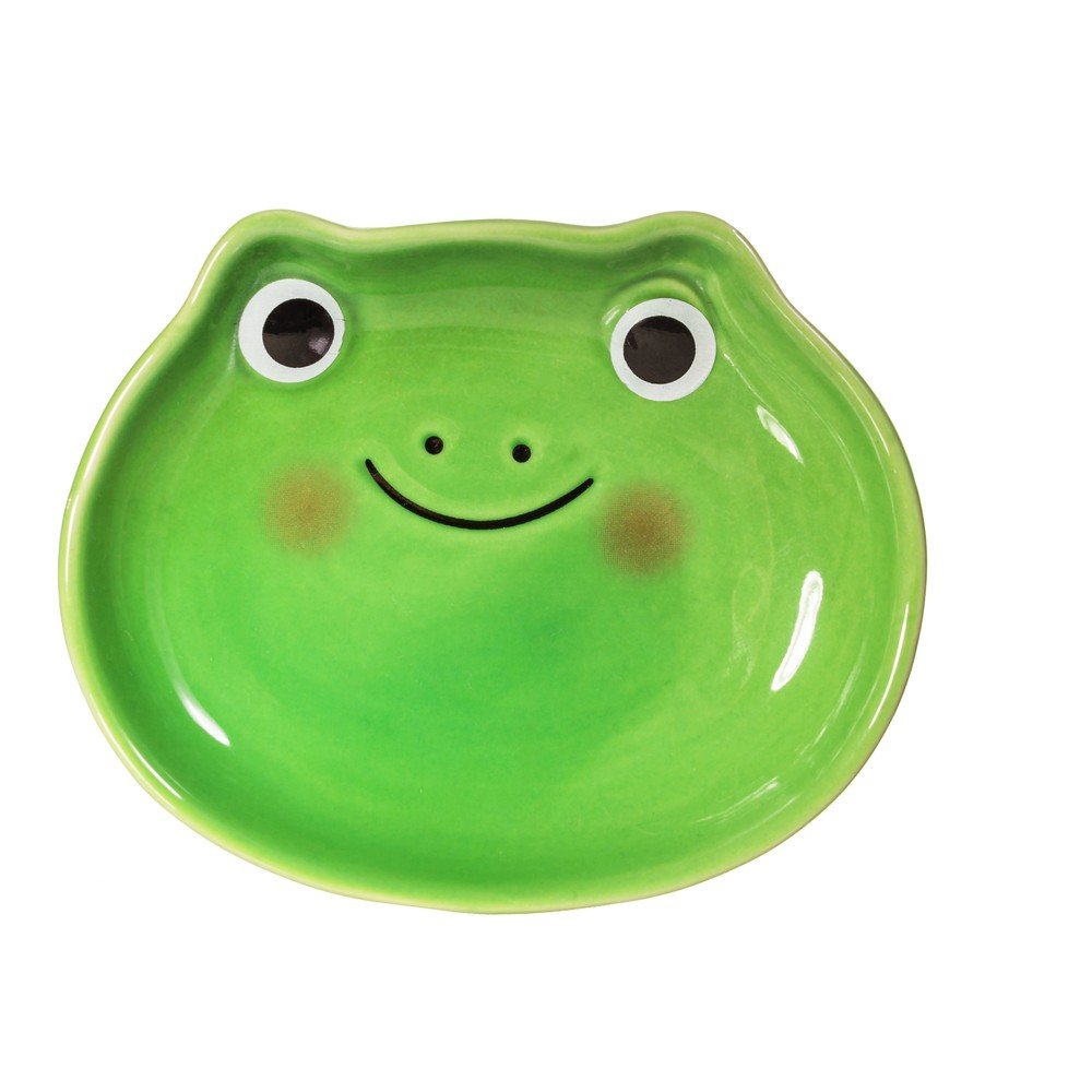 Lončen dekorativni pladenj 9x7,5 cm Frog