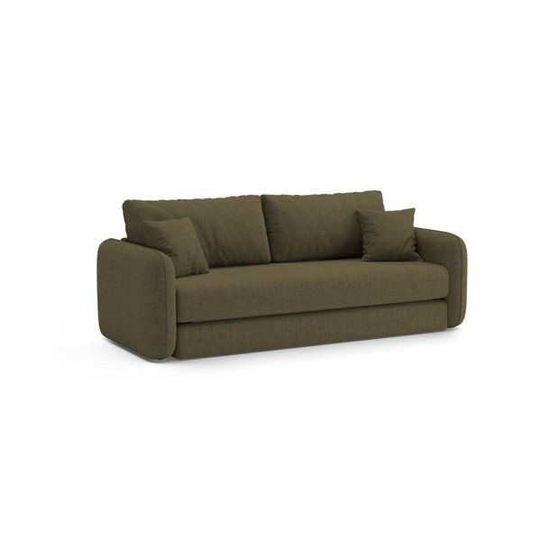 Zelena raztegljiva sedežna garnitura 225 cm – Micadoni -image-3