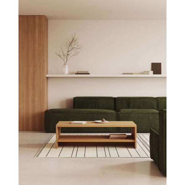 Mizica v hrastovem dekorju 60x120 cm Abilen – Kave Home-image-1