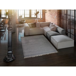 Temno siva zunanja preproga iz reciklirane plastike Universal Liso, 160 x 230 cm